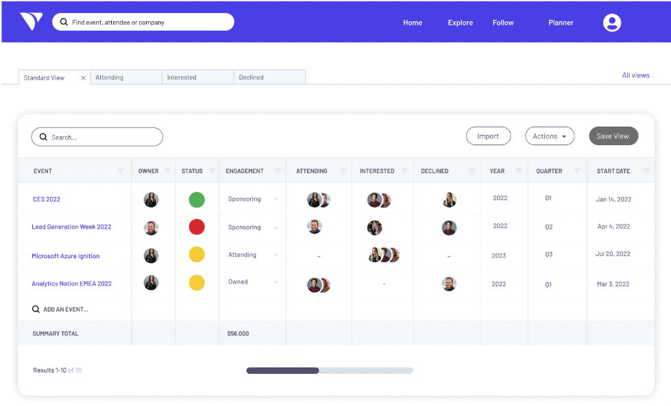 HR Events planner